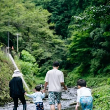 川遊び